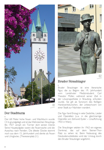 Touristenführer für Straubing 3. Auflage - Entdecken und erleben Sie Straubing