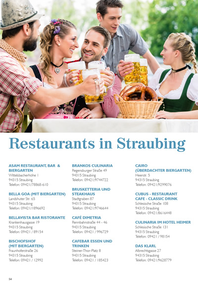 Touristenführer für Straubing 3. Auflage - Entdecken und erleben Sie Straubing